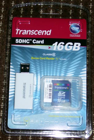 Transcend SDHC 16GB