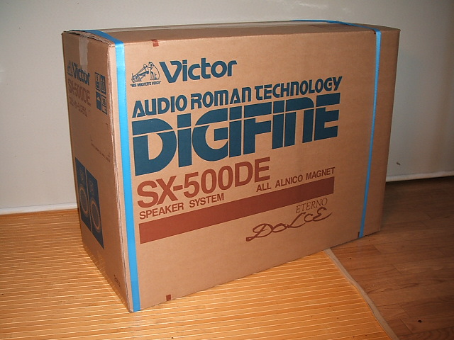 オーディオ機器 スピーカー BONBEEホームシアター VICTORスピーカー 絶版保存品 SX-500DE