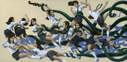 Cthulic Girls by Rodger Roundy