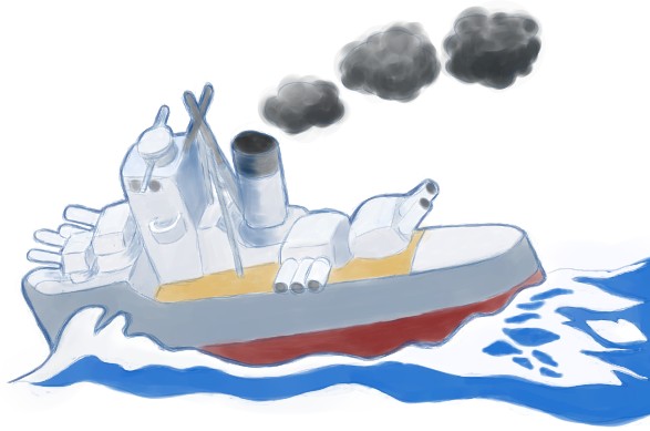 駆逐艦「ふゆき」