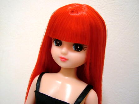【人気急上昇】 ランジェリー＃6バービー人形 ロング赤髪 - その他